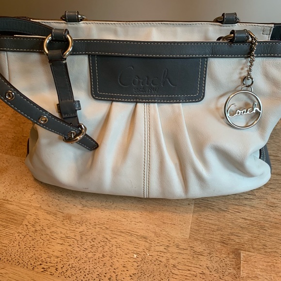 Leather Coach Handbag - Picture 5 of 7